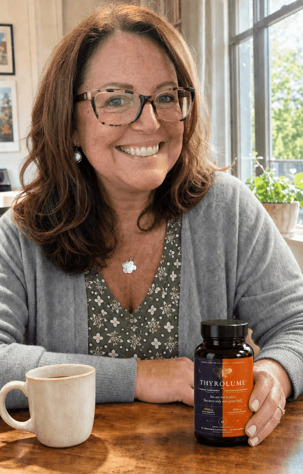 Thyrolume iodine-free thyroid support supplement